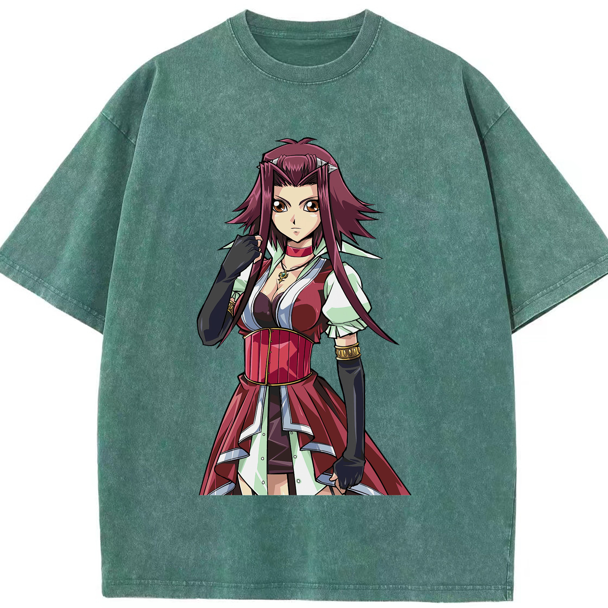 （画像用） 遊☆戯☆王 Yu-Gi-Oh! 綿100% ヴィンテージ風 半袖Tシャツ（フロントプリント）